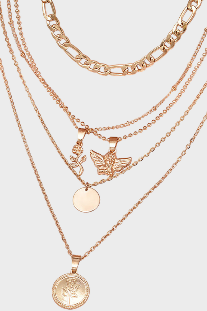 Elena – Colier îngeresc și trandafir delicat