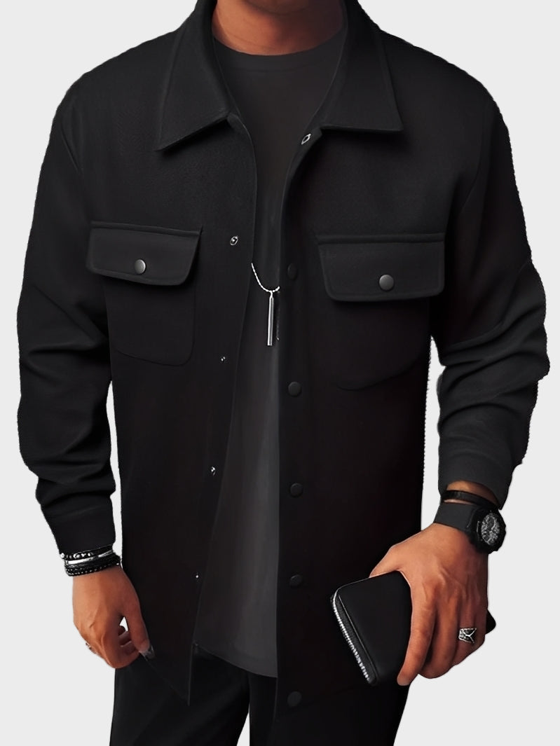 Clinton - Sacou modern cu revere și buzunare