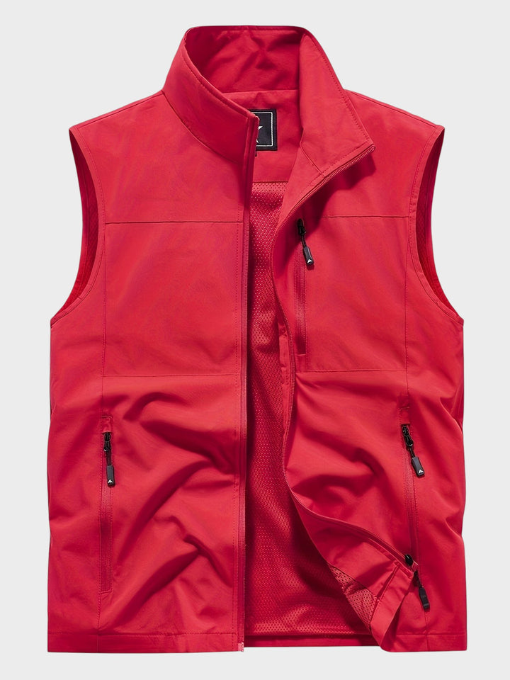 Enrico – Vestă cu Buzunare cu Fermă