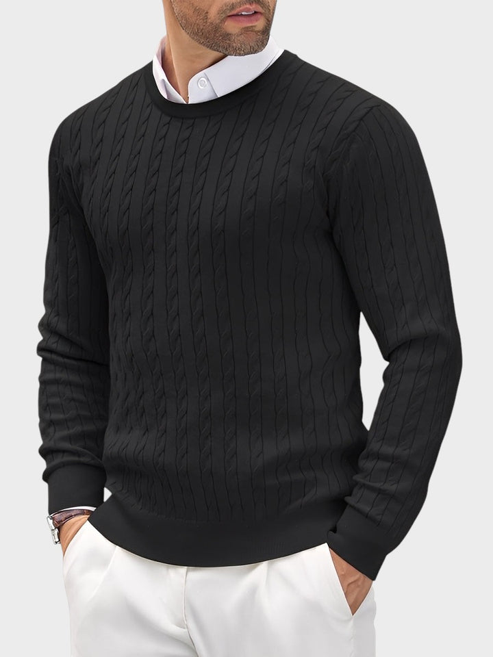 Randell - Pulover tricotat elegant