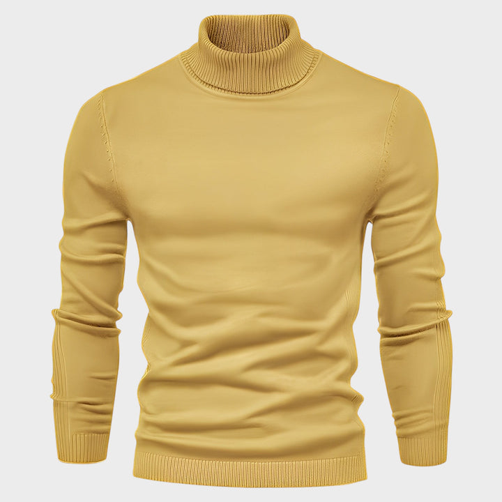 Evans - Pulover cu guler înalt mulat