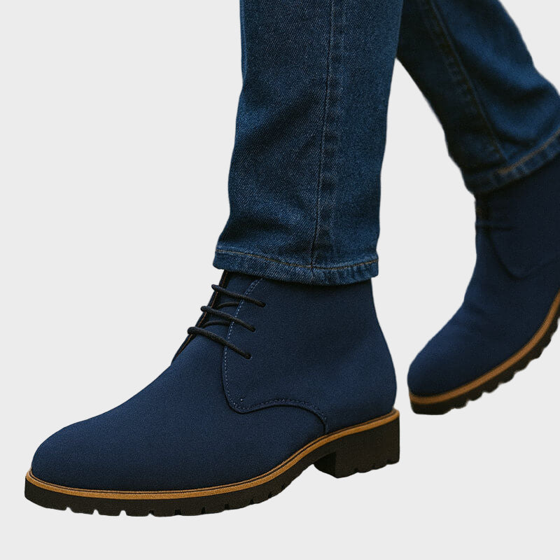 Dorian - Cizme din piele întoarsă