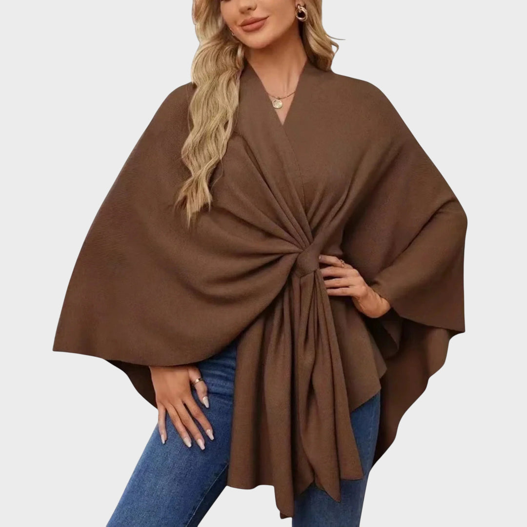 Stela - Poncho Elegant Drapat