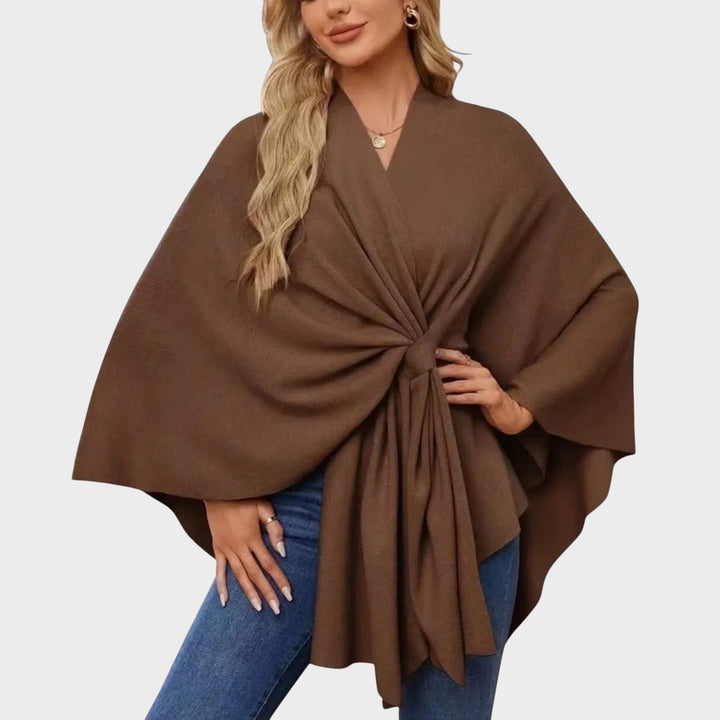 Stela - Poncho Elegant Drapat