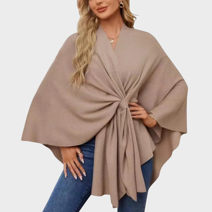 Stela - Poncho Elegant Drapat