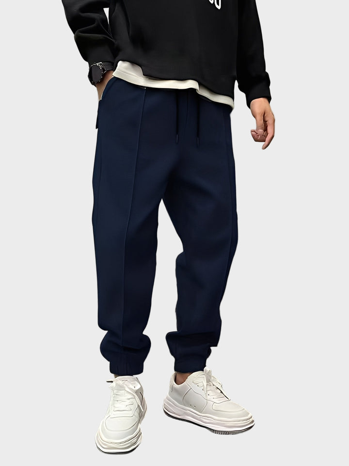 Philip - Pantaloni largi, groși și comozi