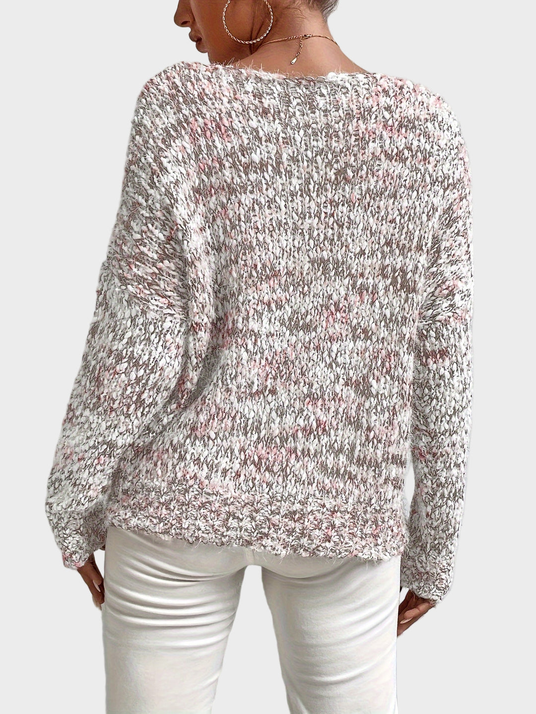 Chryselda - Pulover Casual Cu Mâneci