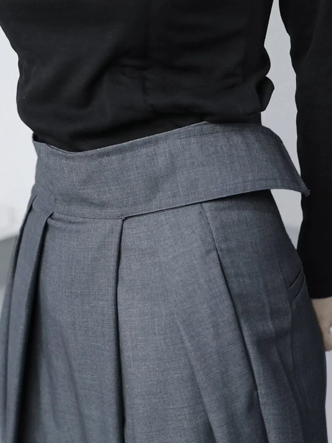 Pantaloni Largi cu Velcro