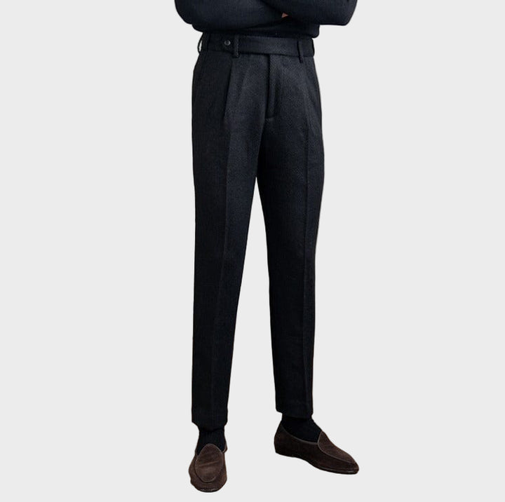 Milo – Pantaloni negri pentru zilnic