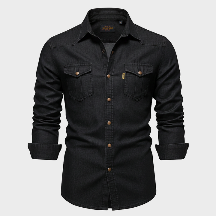 Alexandru - Cămașă din denim de înaltă calitate