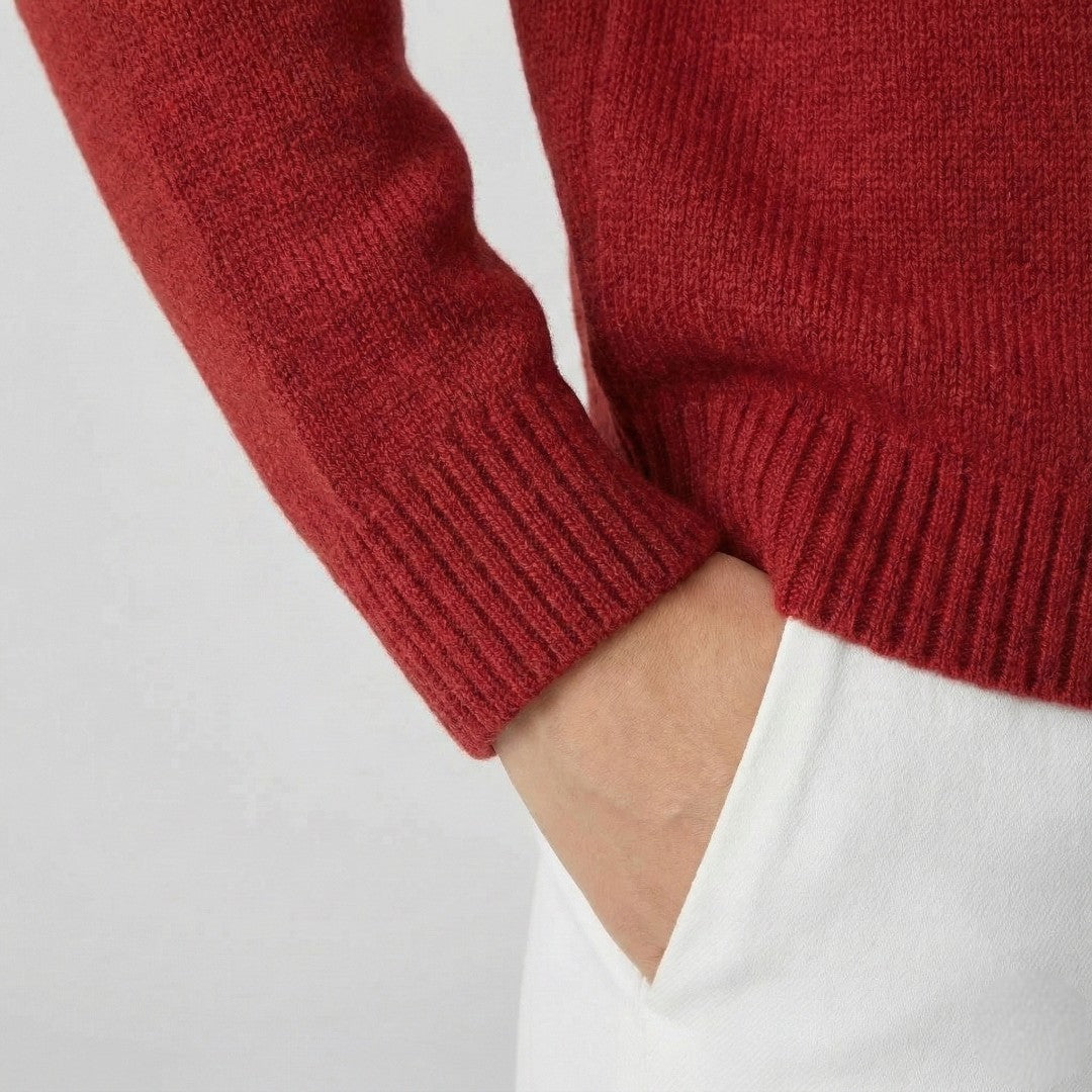 Lucia – Pulover Călduros cu Guler Amplu