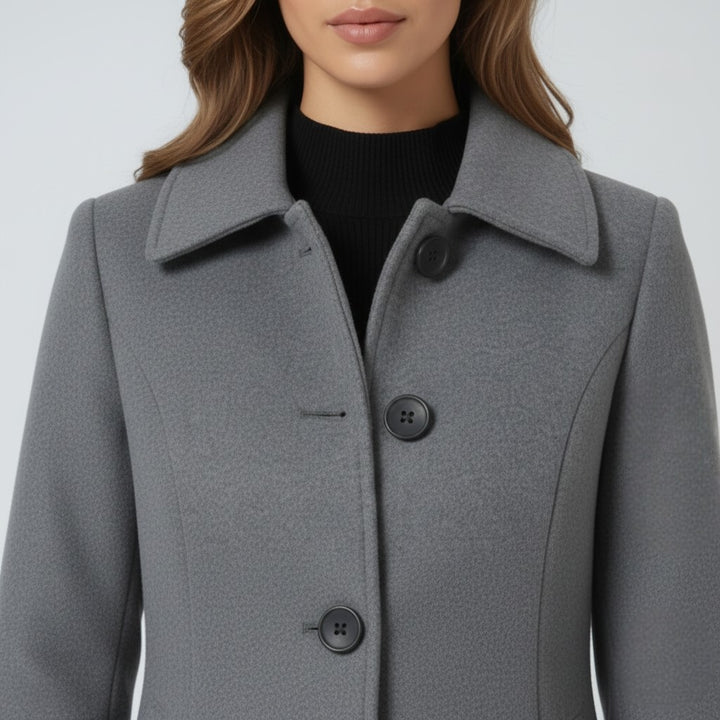 Sylvia - Palton de iarnă cu nasturi