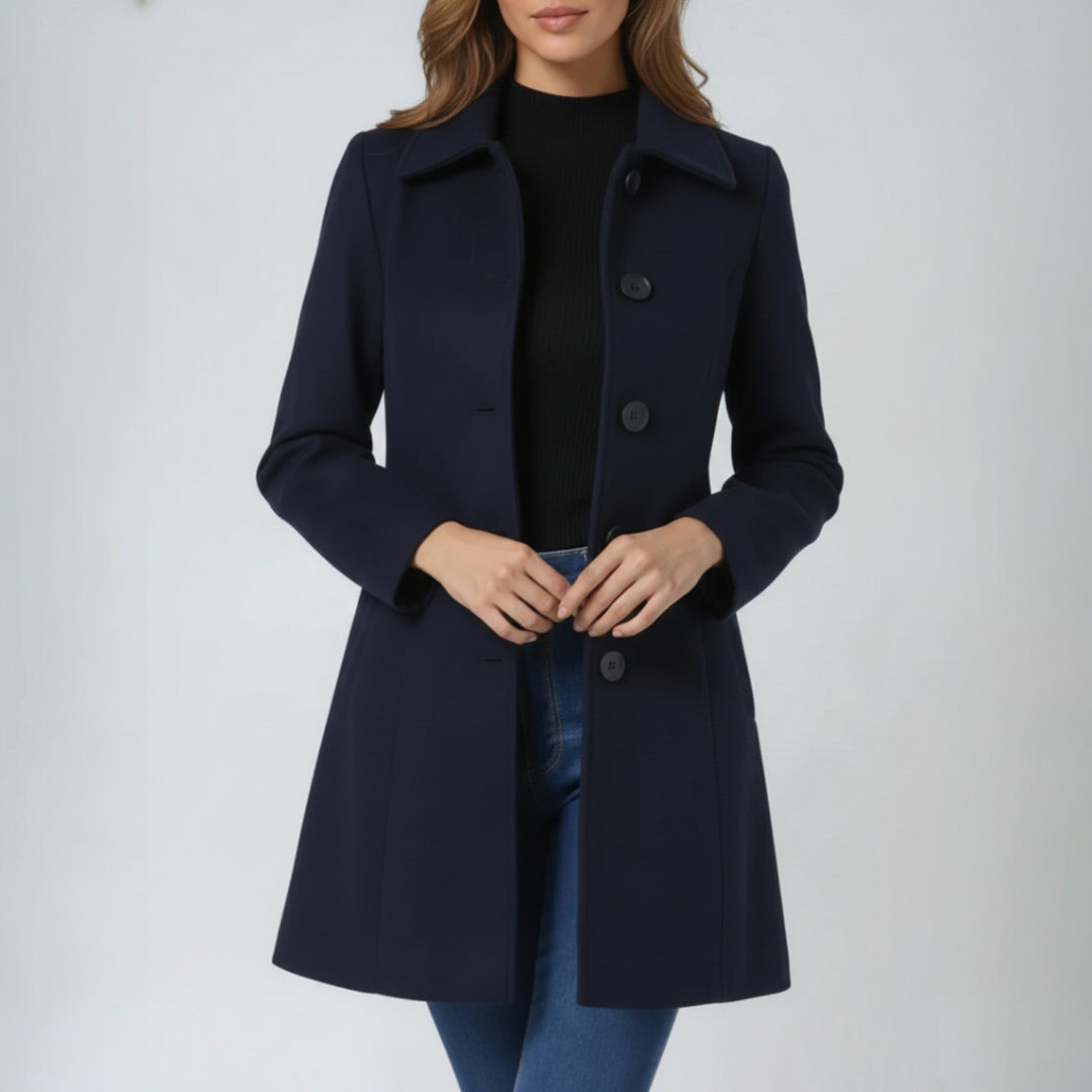 Sylvia - Palton de iarnă cu nasturi