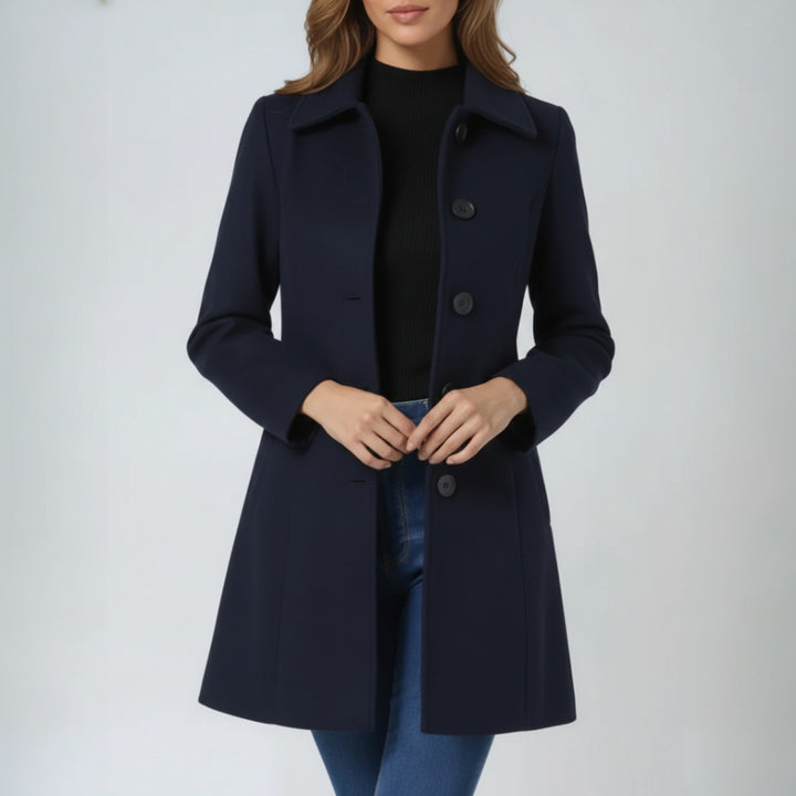 Sylvia - Palton de iarnă cu nasturi