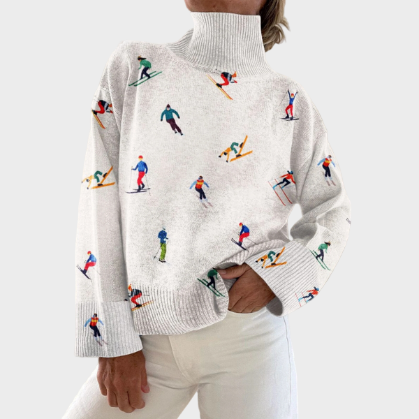 Daisy | Pulover Chic cu Guler Înalt