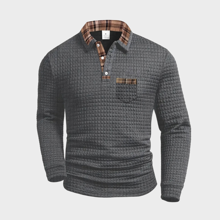 Ken - Tricou polo în carouri