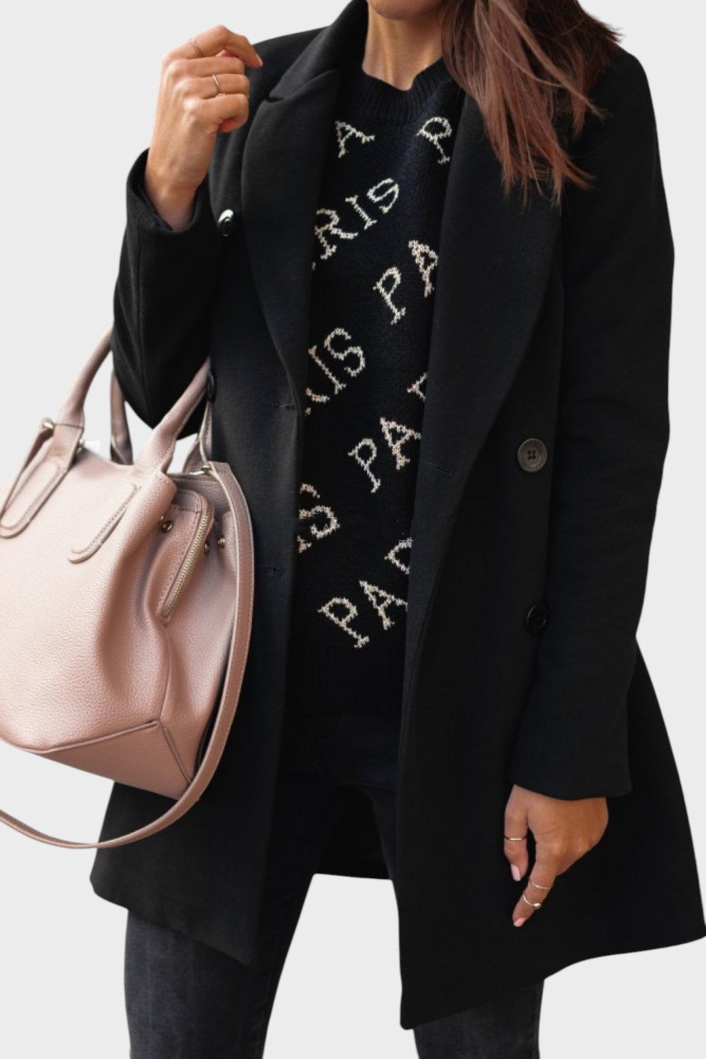 Teresa - Palton Elegant cu Rever