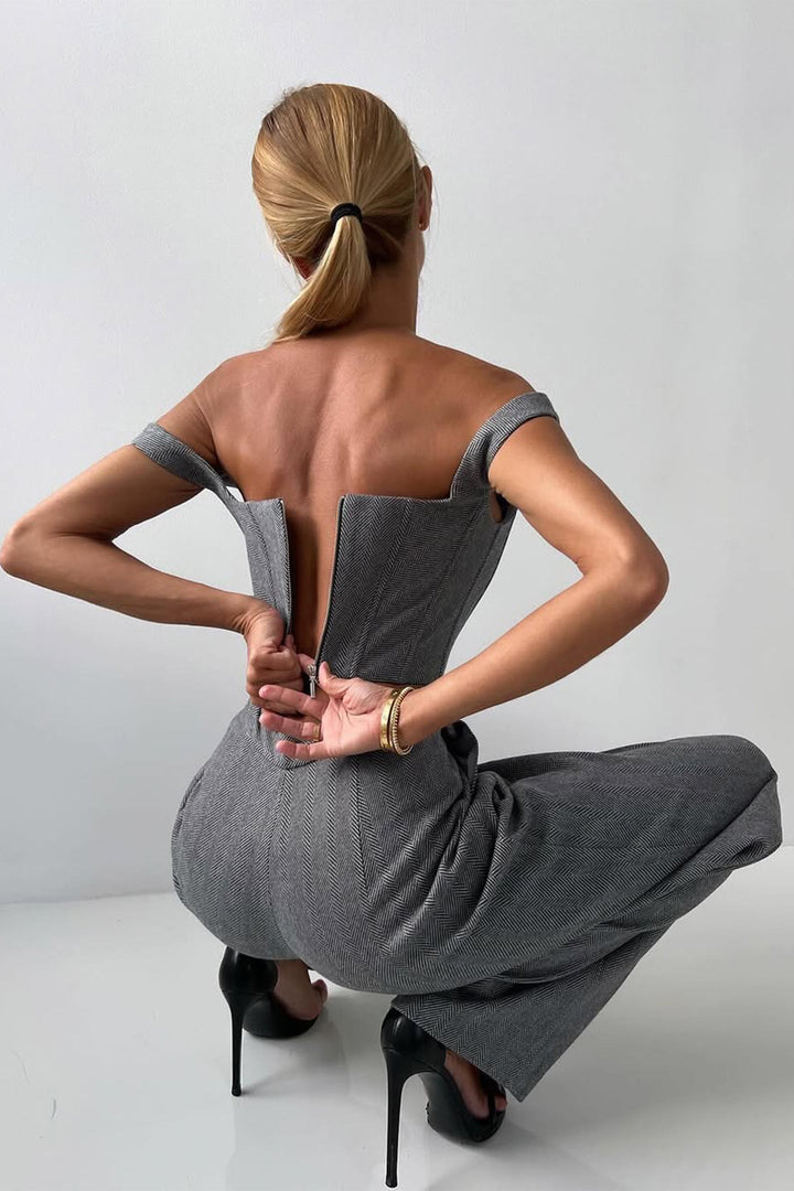 Grace | Set din Trei Piese cu Sacou cu Două Rânduri de Nasturi