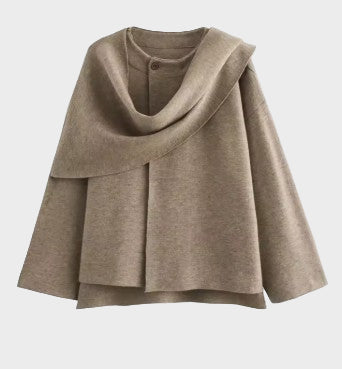 EVELINA - Poncho Elegant Sezonier