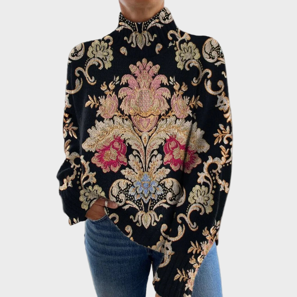 Phoebe | Pulover Floral Vintage