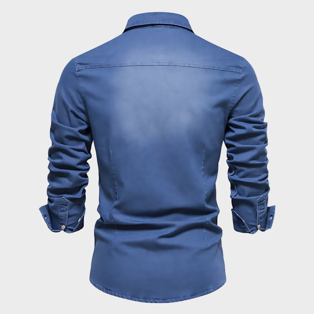 Alexandru - Cămașă din denim de înaltă calitate