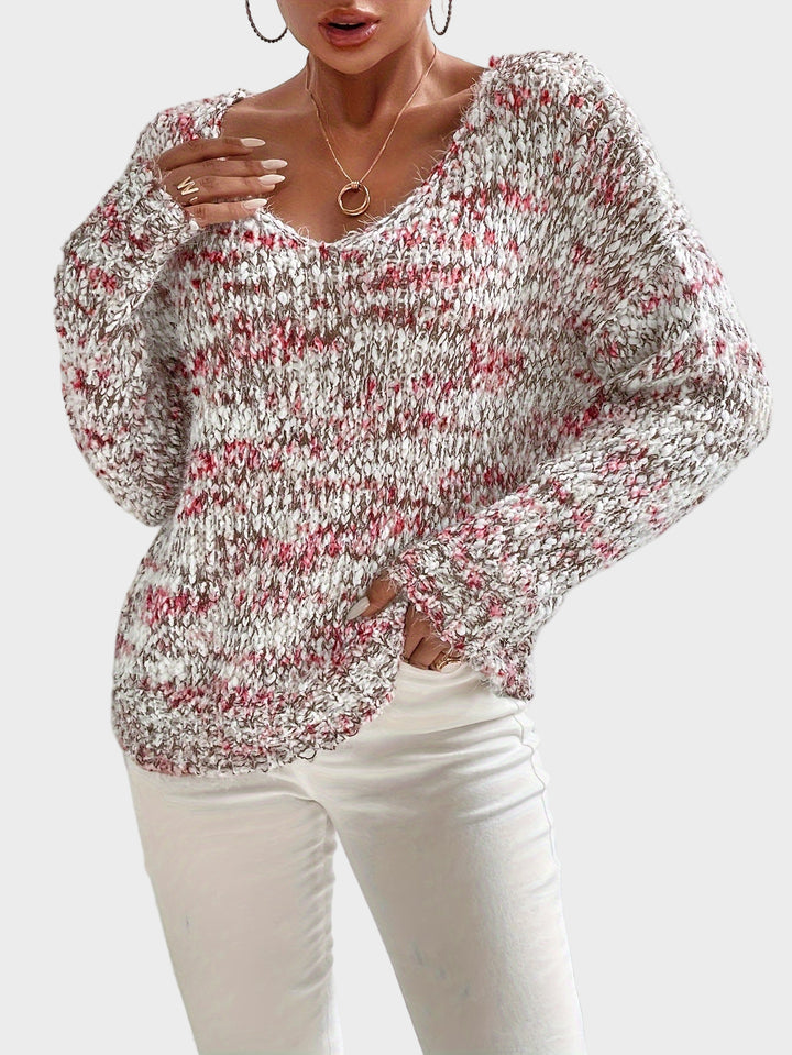 Chryselda - Pulover Casual Cu Mâneci