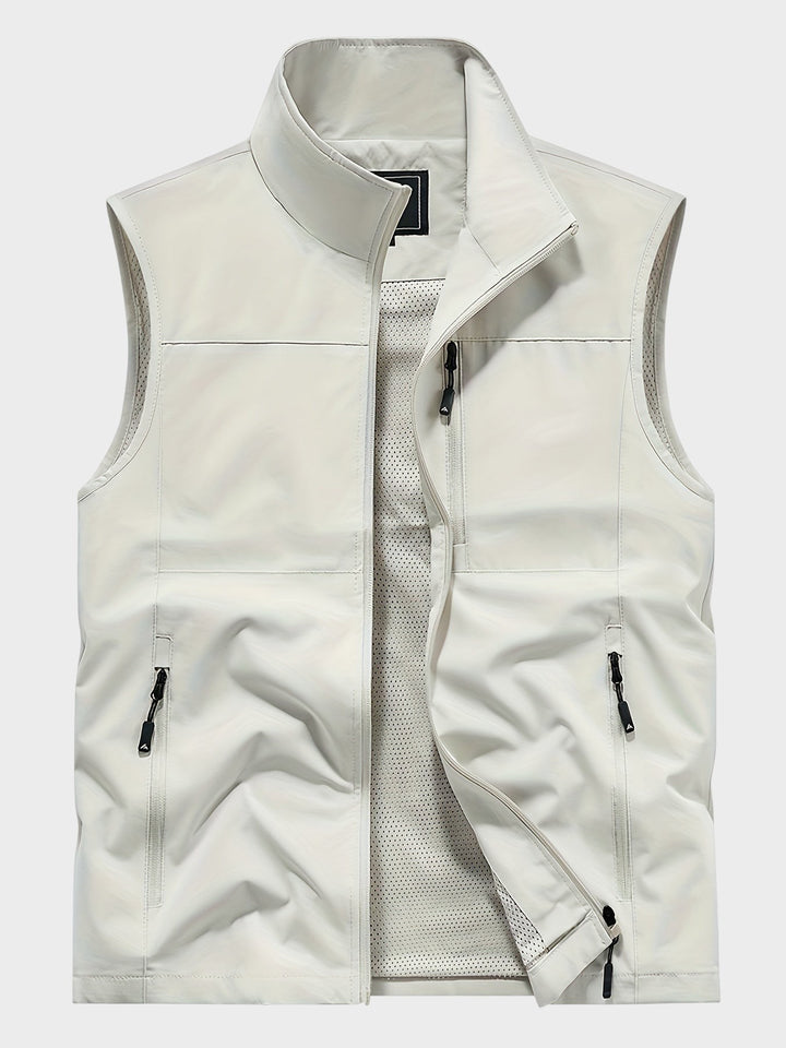 Enrico – Vestă cu Buzunare cu Fermă