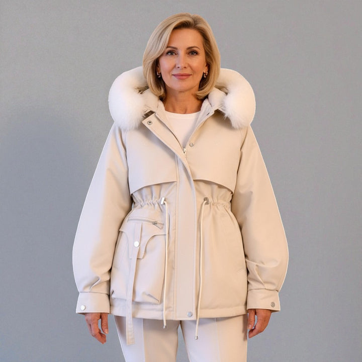 Cătălina - Geacă de iarnă călduroasă cu fleece