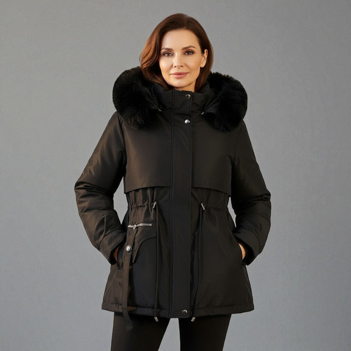 Cătălina - Geacă de iarnă călduroasă cu fleece