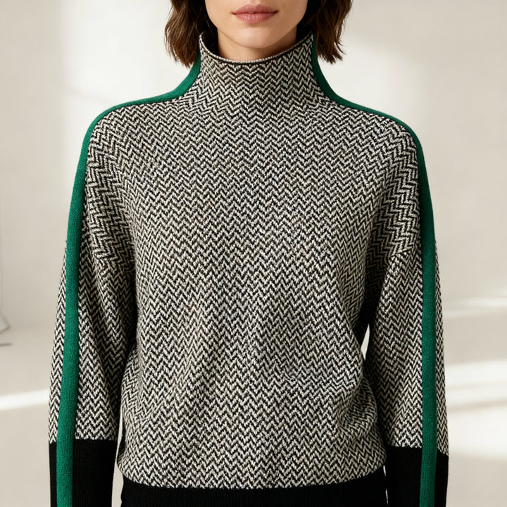 Loredana - Pulover cu guler înalt