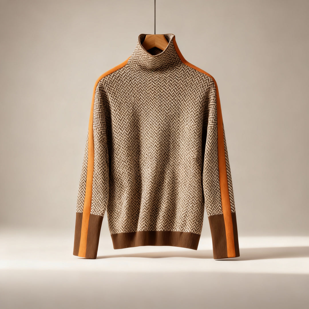 Loredana - Pulover cu guler înalt