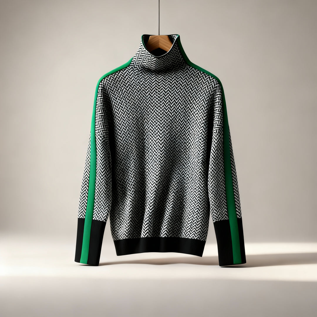 Loredana - Pulover cu guler înalt