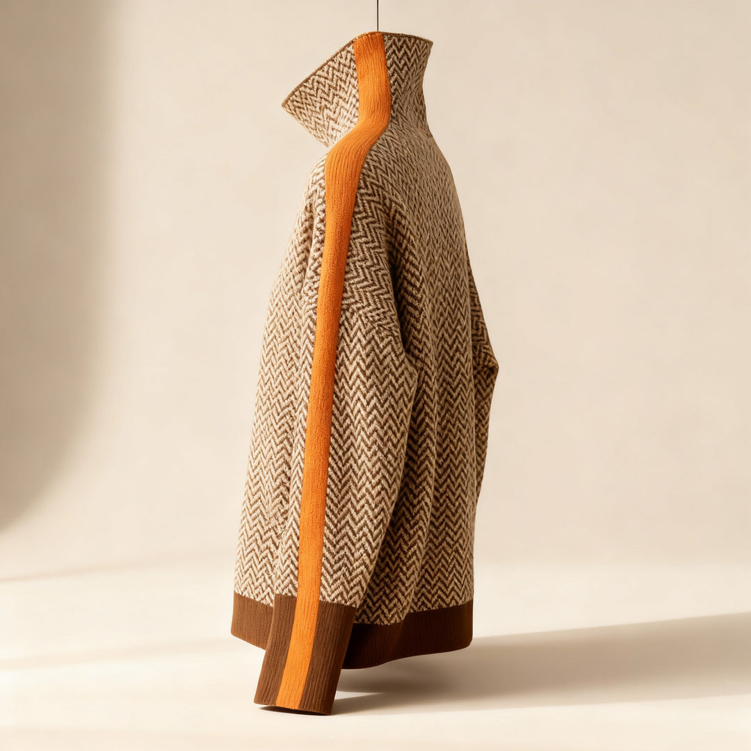 Loredana - Pulover cu guler înalt