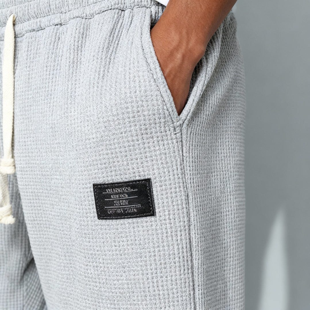 Robert - Pantaloni cu croi larg și talie reglabilă