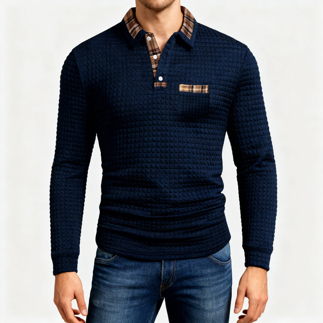 Ken - Tricou polo în carouri