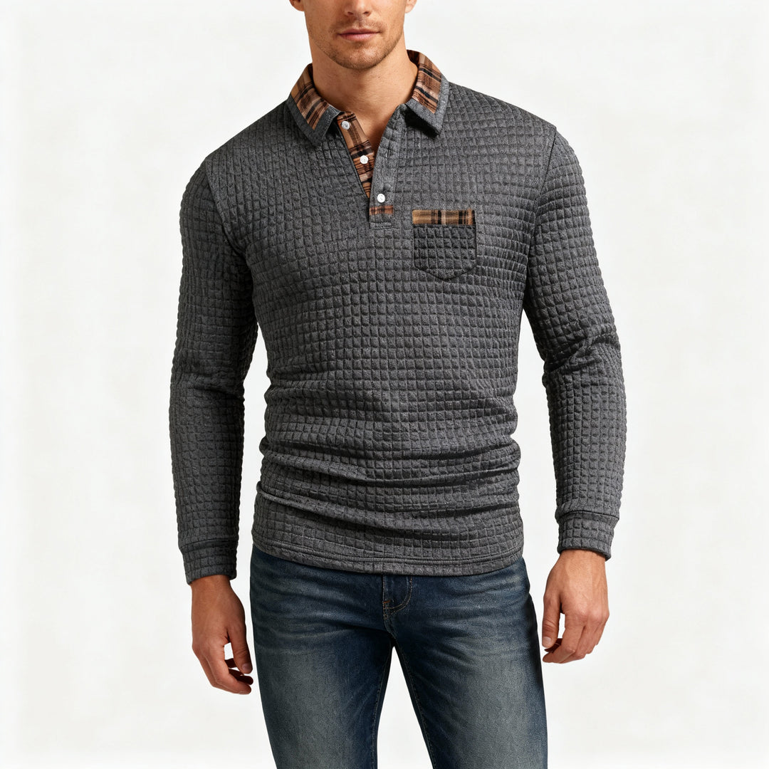 Ken - Tricou polo în carouri