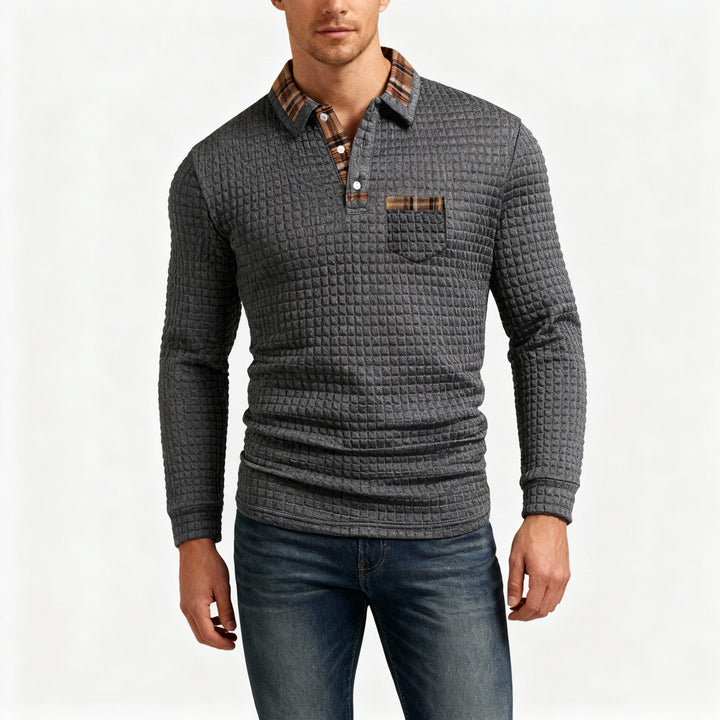 Ken - Tricou polo în carouri