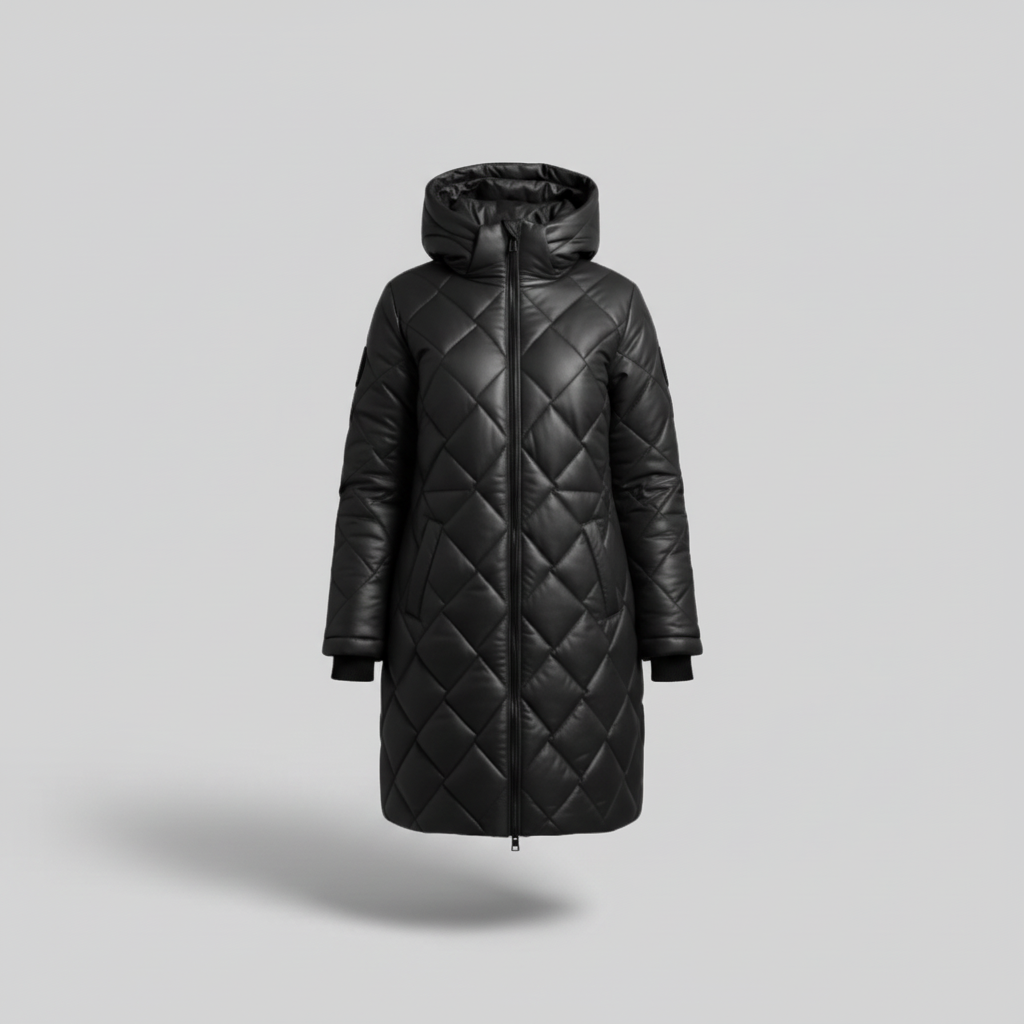 Ana - Palton matlasat elegant