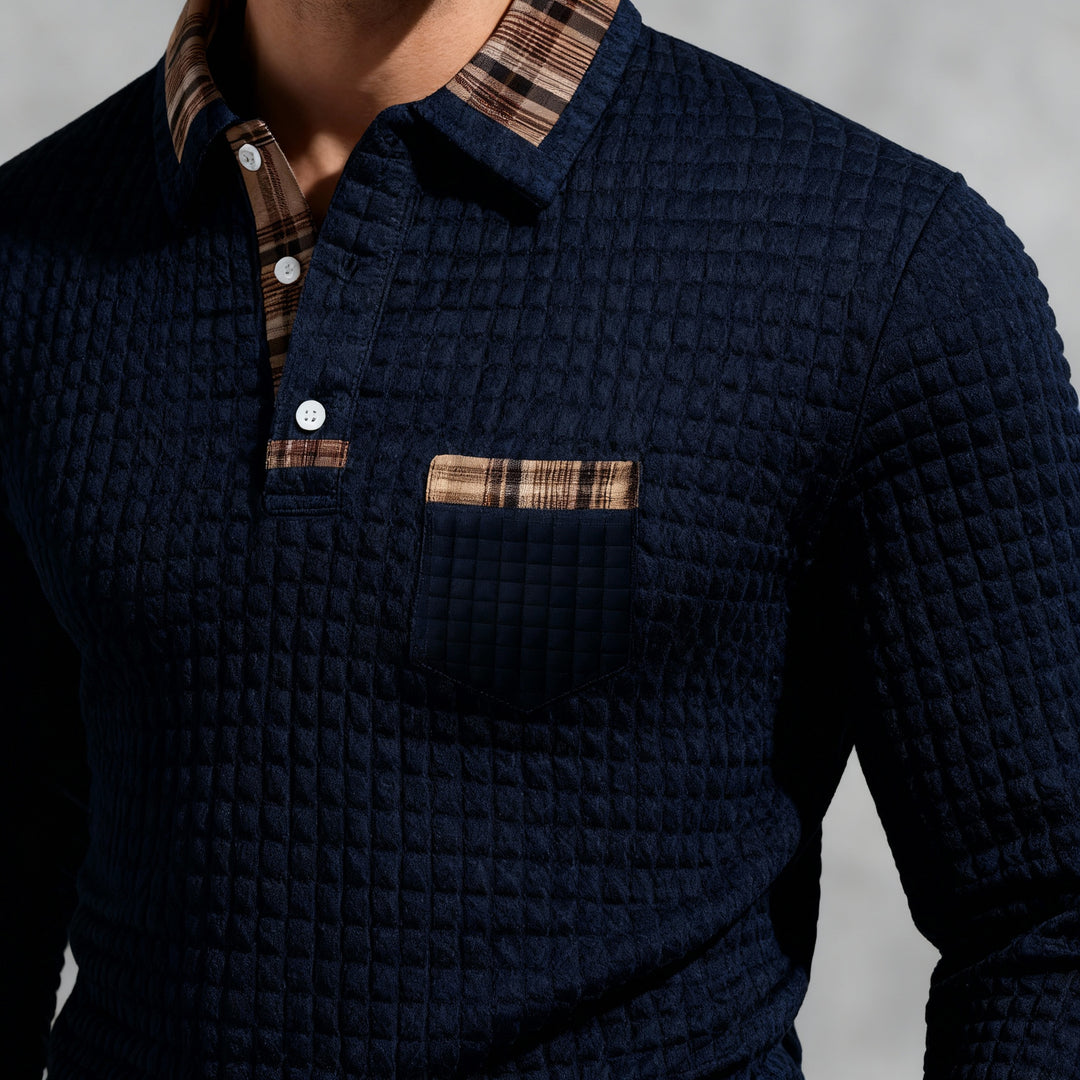 Ken - Tricou polo în carouri