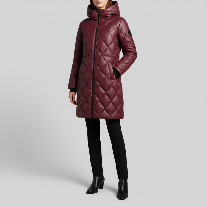 Ana - Palton matlasat elegant