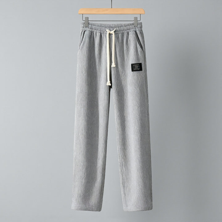 Robert - Pantaloni cu croi larg și talie reglabilă