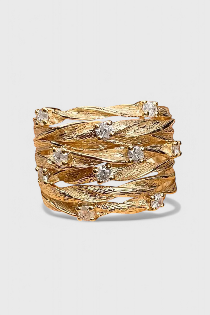 Andreea – Inel cu design texturat