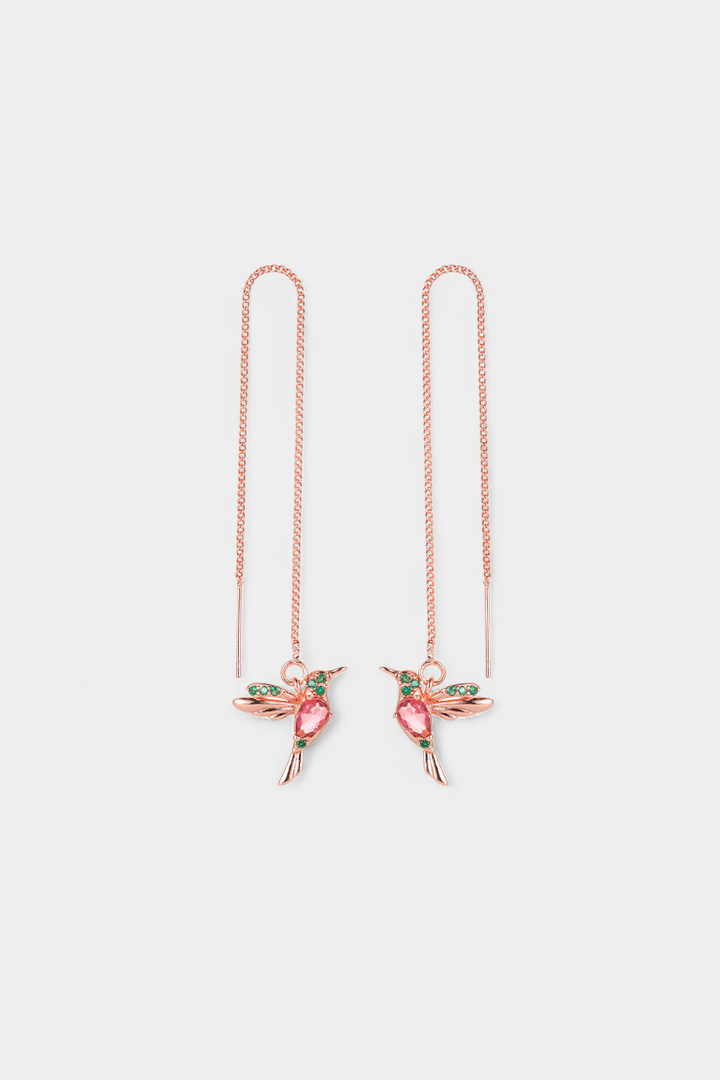 Anca – Cercei lungi cu motiv pasăre