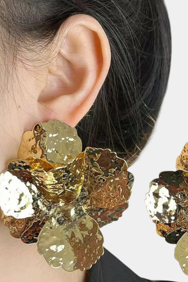 Elena – Cercei strălucitori în formă de floare