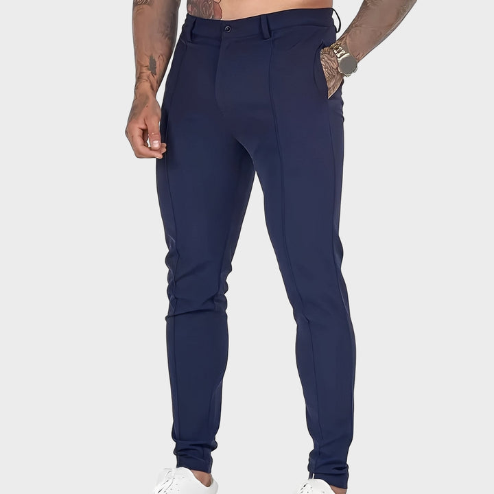 Stuart - Pantaloni Lejeri Slim-Fit
