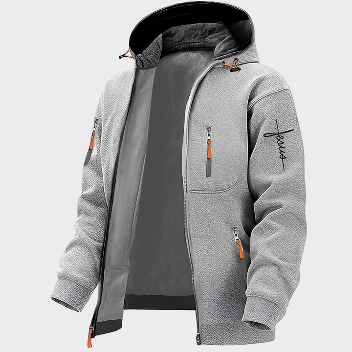 Simon – Jachetă cu glugă stilată