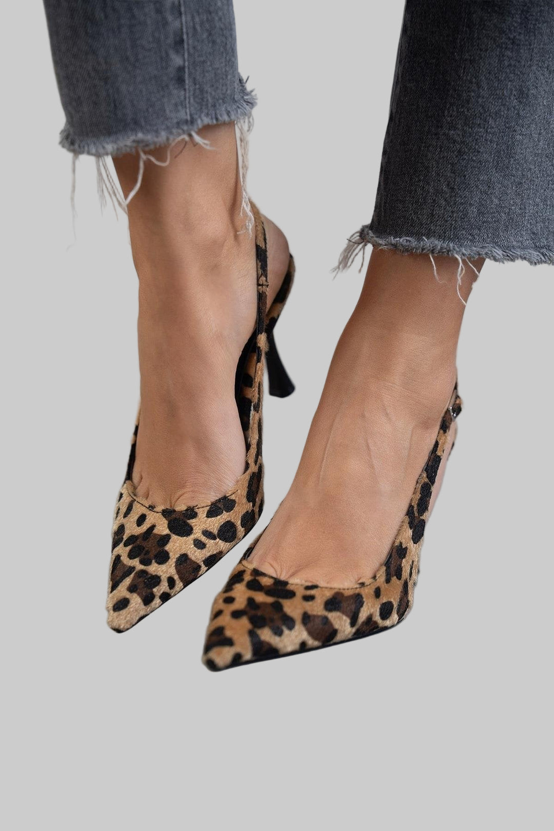 Ana - Pantofi cu Imprimeu Leopard