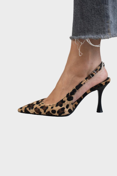 Ana - Pantofi cu Imprimeu Leopard