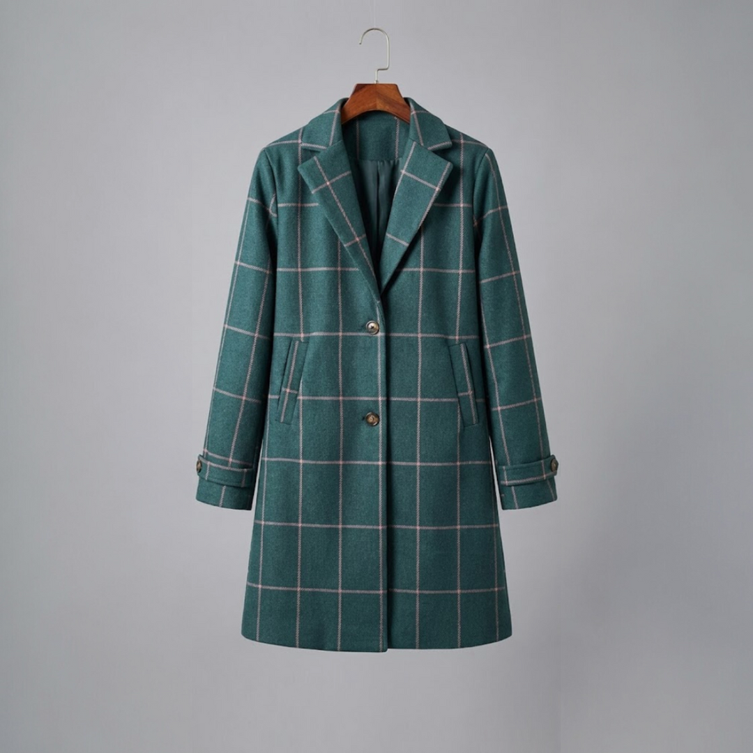 Beatrice - Palton în carouri