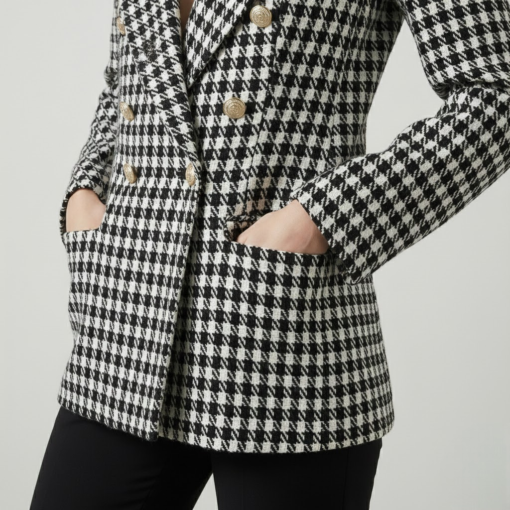 Sacou cu nasturi aurii